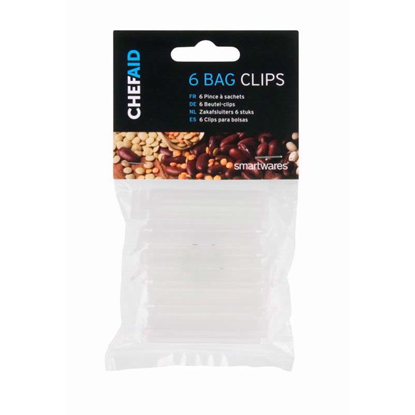 Picture of CHEF AID 6PK MINI CLIPPETS