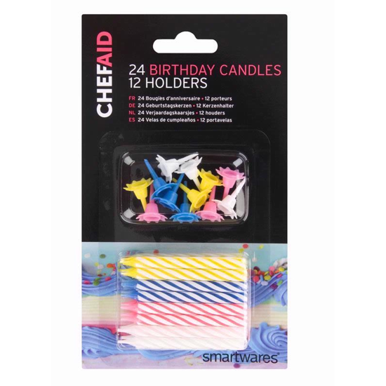 Picture of CHEF AID BIRTHDAY CANDLES