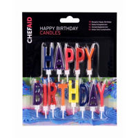 Picture of CHEF AID HAPPY BIRTHDAY CANDLES