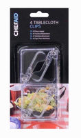 Picture of CHEF AID SET4 TABLECLOTH CLIPS