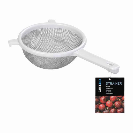 Picture of CHEF AID STRAINER STAINLESS STEEL15 CM