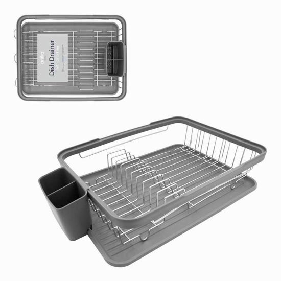 Picture of DISH DRAINER SHRINK WRAP GREY