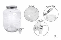 Picture of GLASS DRINKS DISPENSER 5L