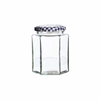 Picture of KILNER HEXL TWIST TOP JAR GLASS 280ML