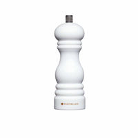 Picture of MASTERCLASS SALT/PEPPER MILL WHITE 17CM