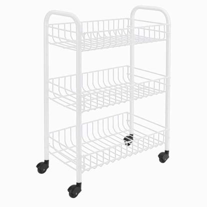 Picture of METALTEX SIENNA 3 TIER TROLLEY