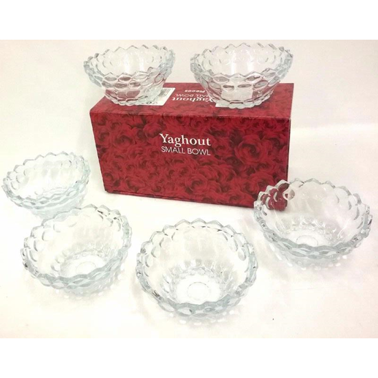 Picture of YAGHOUT BOWL SET GLASS 6PCE