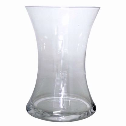 Picture of CARMEN HANDTIED VASE GLASS 20CM