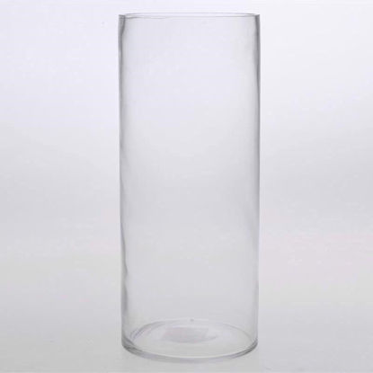 Picture of CYLINDER VASE GLASS 30X12.5CM