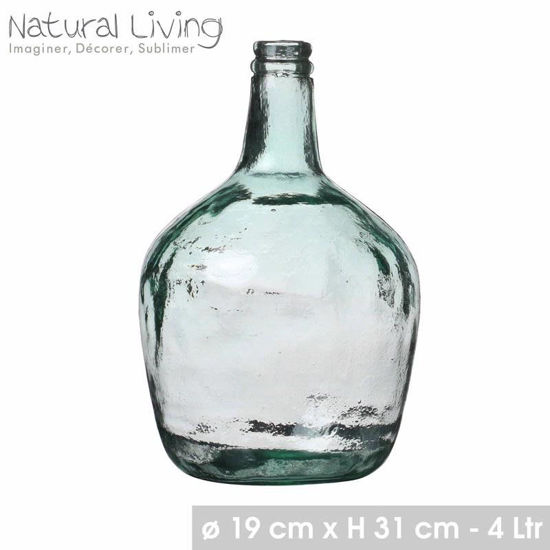 Picture of LADY JEANNE RECYCLED GLASS VASE 4LTR