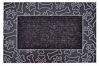 Picture of DOORMAT RUBBER DOG PAWS SILVER 45X70CM