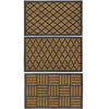 Picture of JVL DOORMAT RUBBER TUFFSCAPE WOVEN 45X75CM