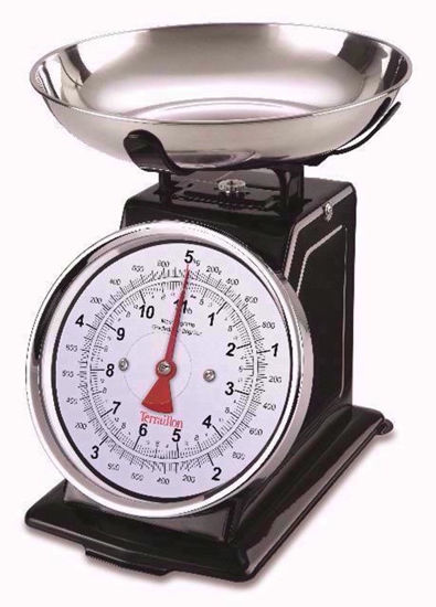 Picture of TERRAILLON KITCHEN SCALE BLACK 5KG (2020)