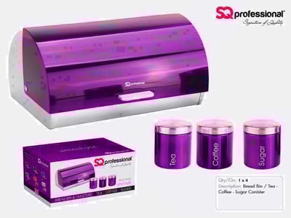 Picture of PRO COOK BREAD BIN/CANNISTERS AMETHYST