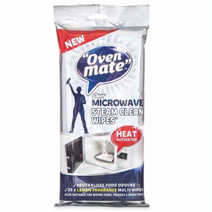 Picture of OVEN MATE MICROWAVE STEAM CLEAN WIPES EACH