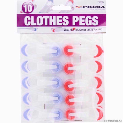 Picture of PRIMA PEG PLASTIC CLOTH 10 PEGS