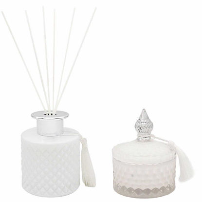 Picture of CANDLE & DIFFUSER SET FRESH LINEN
