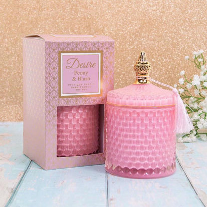 Picture of DESIRE CANDLE JAR PEONY BLUSH LG