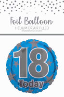 Picture of FOIL BALLOON BLUE 18