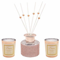 Picture of DIFFUSER DIAMANTE ROSE & CANDLE