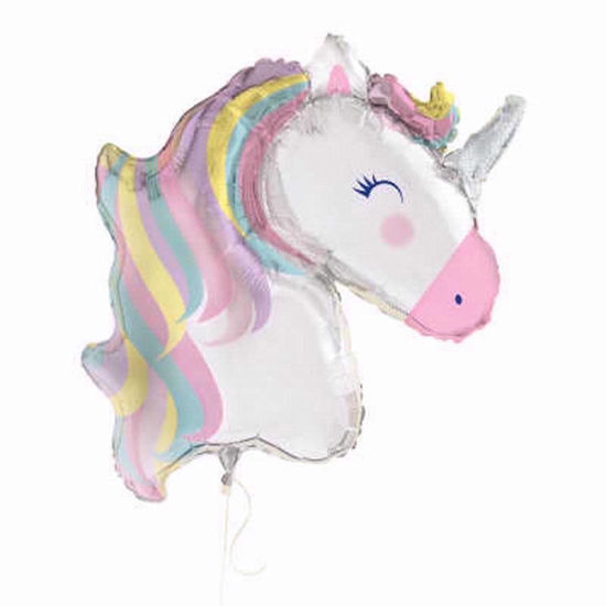 Picture of GIANT FOIL BALLOON UNICORN 42INCH