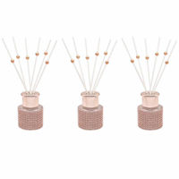 Picture of DIFFUSER DIAMANTE ROSE SET 3