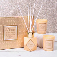 Picture of DIFFUSER&CANDLE 100ML SET CRM D000