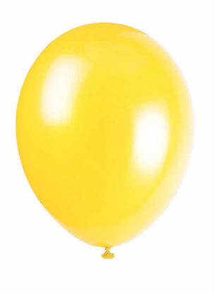 Picture of UNIQUE BALLOON CANARY YELLOW 50 12INCH