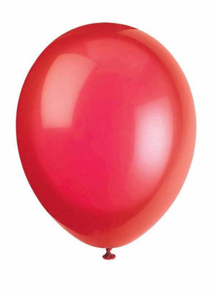 Picture of UNIQUE BALLOON SCARLET RED 10