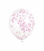 Picture of UNIQUE BALLOONS CONFETTI PINK