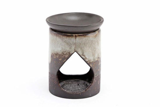 Picture of OIL/WAX BURNER 2 TONE 11X13CM