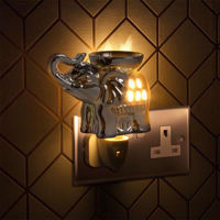 Picture of PLUG-IN WAX WARMER ELEPHANT SILVER D000