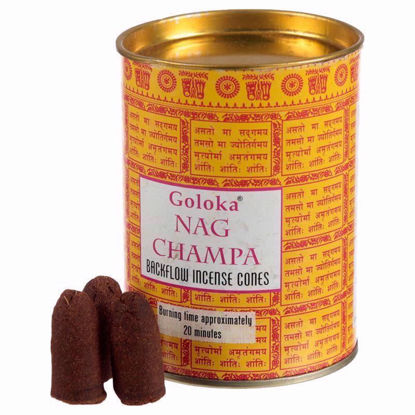 Picture of INCENSE CONES GOLOKA NAG CHAMPA