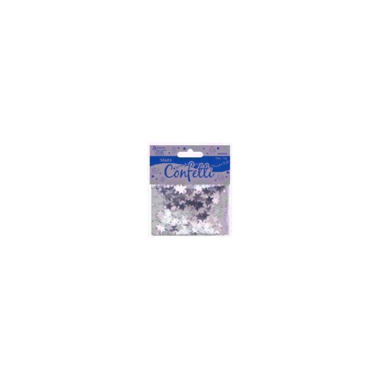 Picture of EUROWRAP CONFETTI STARS SILVER