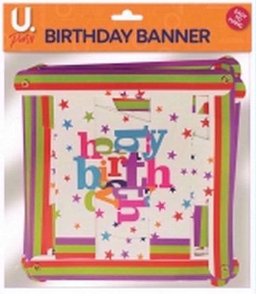 Picture of HAPPY BIRTHDAY BANNER