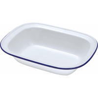 Picture of ENAMEL 20CM OBLONG PIE DISH