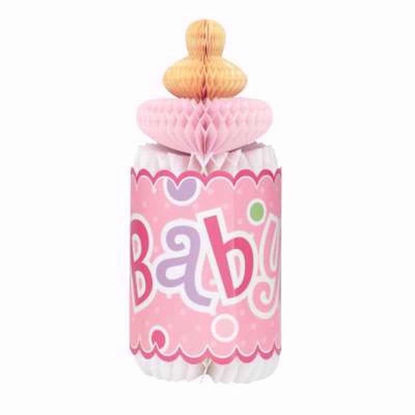 Picture of PINK DOTS BABY BOTTLE HONEYCOMBE