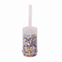 Picture of UNIQUE CONFETTI PUSH POPPER MULTI COLOUR