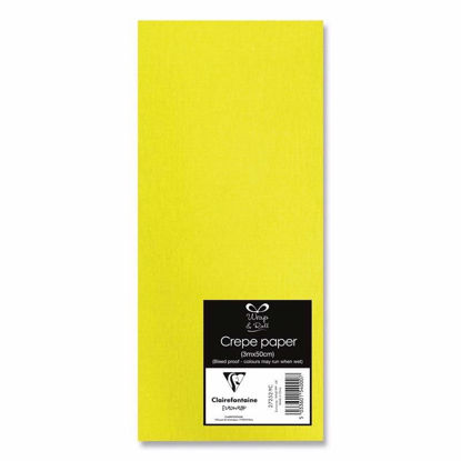 Picture of EUROWRAP CREPE PAPER YELLOW
