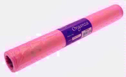 Picture of APAC ORGANZA ROLL BABY PINK 40CMX9M