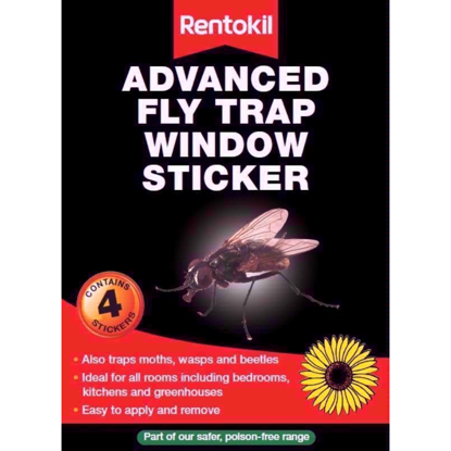 Picture of RENTOKIL ADV FLY TRAP WINDOW STICKER