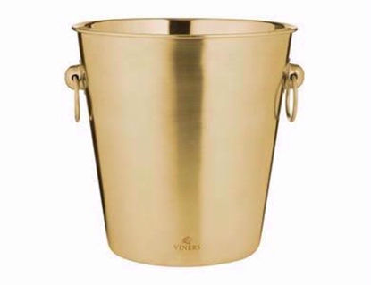 Picture of VINERS BARWARE CHAMPAGNE BUCKET 4L GOLD