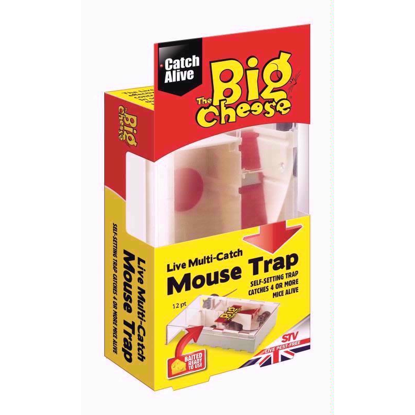Picture of THE BIG CHEESE BAITED MULTI MOUSE TRAP