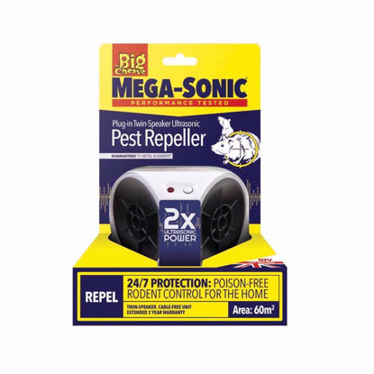 Picture of THE BIG CHEESE MEGA SONIC PEST REP PLUG IN