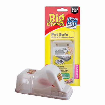 Picture of THE BIG CHEESE QUICK CLK MOUSE TRAP PET SAFE