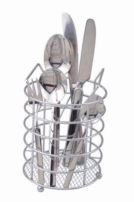 Picture of CHROME CUTLERY HOLDER
