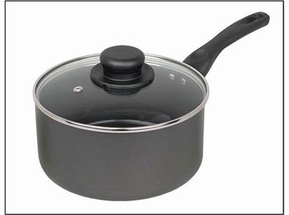 Picture of CHEFS CHOICE NON-STICK SAUCE PAN & LID 20CM