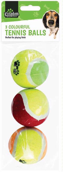 Picture of PET TENNIS BALLS 3PK