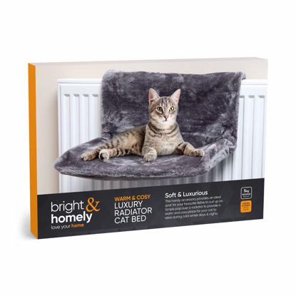 Picture of P/S LUXURY CAT RADIATOR BED GREY BH078