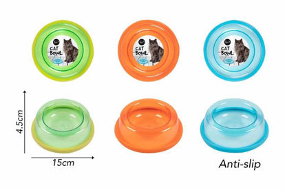Picture of WORLD OF PETS CAT BOWL ANTI SKID